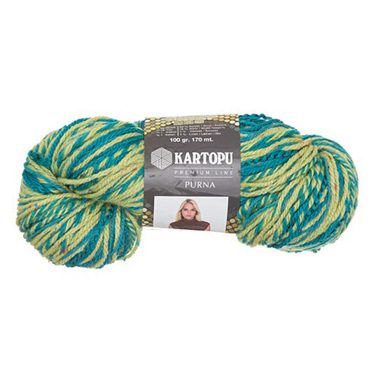 Kartopu Purna Ebruli El Örgü İpi - F3002